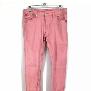 True Religion Joey Supert Women's Pink Jean